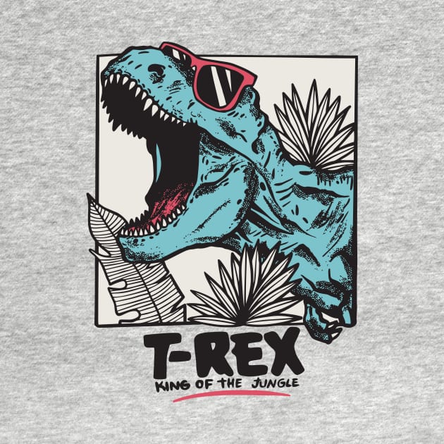 T-Rex King of the Jungle by WorldDinosaurs